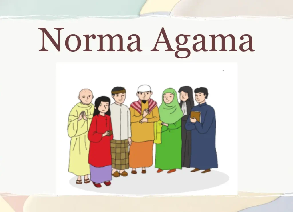 contoh norma agama