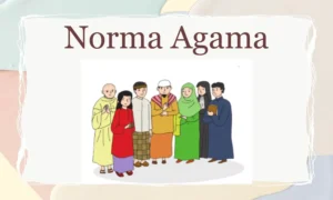 contoh norma agama
